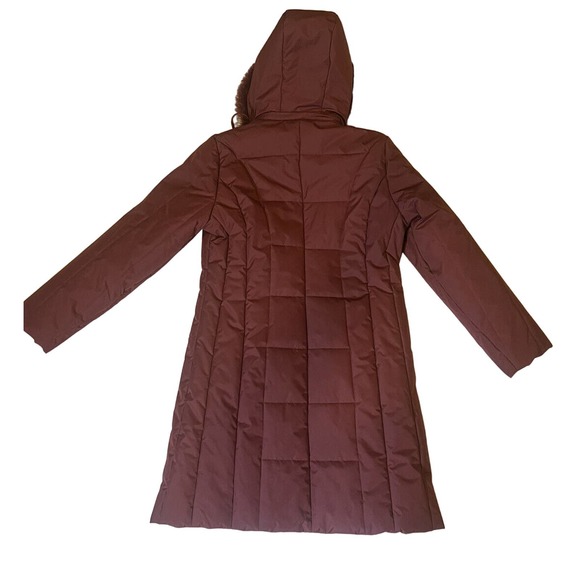 Geneology Fashion DNA Womens Hooded Puffer Coat Jacket Size Small - Picture 6 of 9